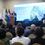 El Dr. Sc. Benjamín Barán, ministro-presidente del Conacyt, resaltó la necesidad de construir puen­tes sólidos entre los países a través de la ciencia y la diplo­macia, en el II Encuentro de Diplomacia Científica del Mercosur